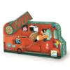 DJECO Puzzel Brandweerwagen 2 Jr / 16 Stks -Janob Verkoop djeco puzzel brandweerwagen dj07269b pck