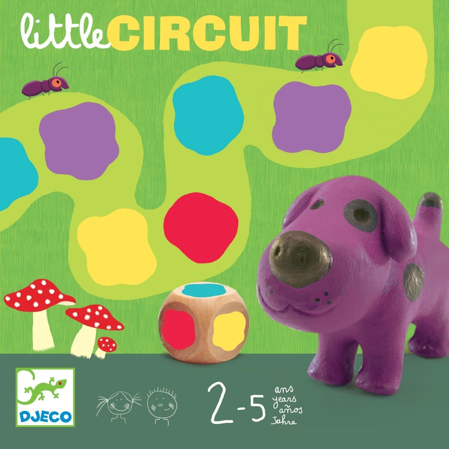 DJECO Bordspel Little Circuit 2 Jr+ 3 DJECO Bordspel Little Circuit 2 Jr+
