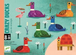DJECO Strategiespel Crazy Ducks 8 Jr+