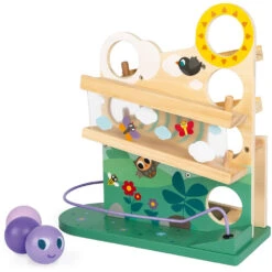 JANOD Ballenbaan Rups 1 Jr+ -Janob Verkoop janod ballenbaan rups 118055a