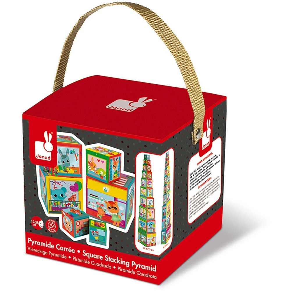 JANOD Stapeltoren Vrienden Uit De Stad 1 Jr+ 8 JANOD Stapeltoren Vrienden Uit De Stad 1 Jr+ - Afbeelding 6