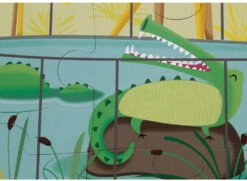 JANOD Voelpuzzel Dierentuin 3 Jr+ / 20 Stks -Janob Verkoop janod voelpuzzel dierentuin 112774 d