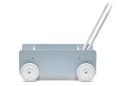 Kids Concept Loopwagen Blauw Grijs 12 Mnd+ -Janob Verkoop kids concept loopwagen grijs 1000279 c