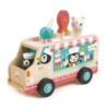 Tender Leaf Toys Penguin's Gelato Van 18 Mnd+ -Janob Verkoop le toy van pinguins gelato van tl8235