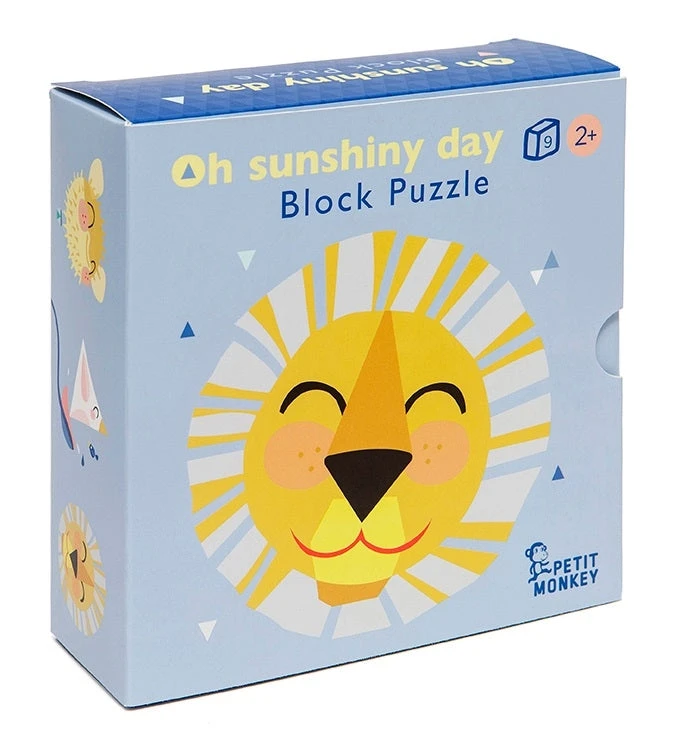 Petit Monkey Blokpuzzel Oh Shiny Day 2 Jr+ / 9 Stks 3 Petit Monkey Blokpuzzel Oh Shiny Day 2 Jr+ / 9 Stks