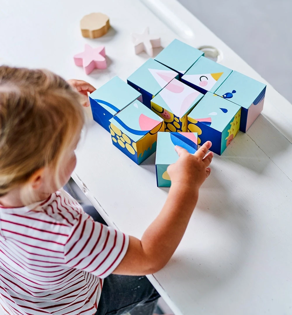 Petit Monkey Blokpuzzel Oh Shiny Day 2 Jr+ / 9 Stks 8 Petit Monkey Blokpuzzel Oh Shiny Day 2 Jr+ / 9 Stks - Afbeelding 6