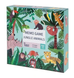 Petit Monkey Memo Game Jungle Animals 48 Stks / 3jr+
