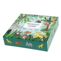 Petit Monkey Memo Game Jungle Animals 48 Stks / 3jr+ -Janob Verkoop petit monkey memory game jungle animals pmg010 r b