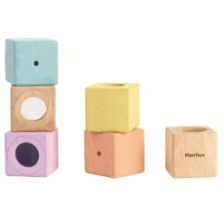 Plan Toys Sensory Blocks 1 Jr+ -Janob Verkoop plan toys sensory blocks c