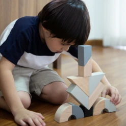 Plan Toys Twisted Blocks 2 Jr+ 11 Plan Toys Twisted Blocks 2 Jr+ -Janob Verkoop plan toys twisted blocks 5508 atmos