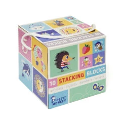 Petit Monkey Stapeltoren 1 Jr + 14 Petit Monkey Stapeltoren 1 Jr + -Janob Verkoop stacking blocks pmg004 pack web 1