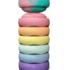 Stapelstein Bloom Stapelstenen 6 + 1 Regenboog Pastel -Janob Verkoop stapelstein special rainbow pastel bloom stacking shadow 1