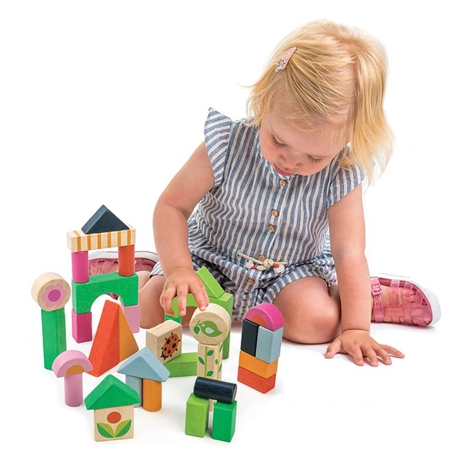 Tender Leaf Toys Blokken Garden 18 Mnd+ 4 Tender Leaf Toys Blokken Garden 18 Mnd+ - Afbeelding 2