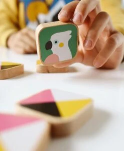 Petit Monkey Animal Memo 2 Jr+ -Janob Verkoop woodenmemogame2