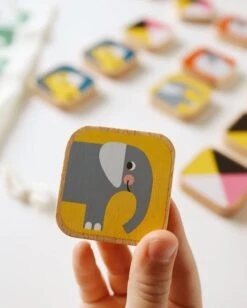 Petit Monkey Animal Memo 2 Jr+ -Janob Verkoop woodenmemogame3